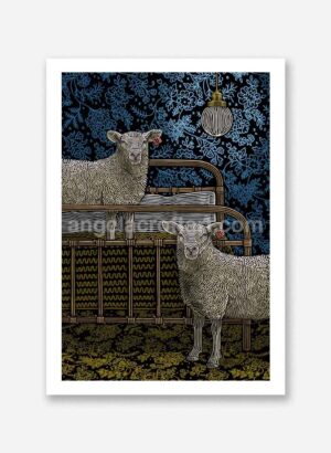 Bedlamb (Limited Edition Print)- Angela Croft