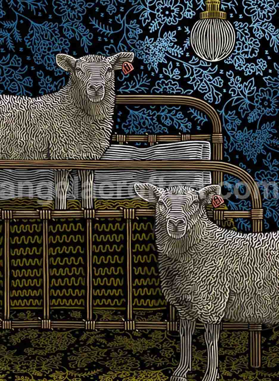 Bedlamb (Limited Edition Print)- Angela Croft - Image 2