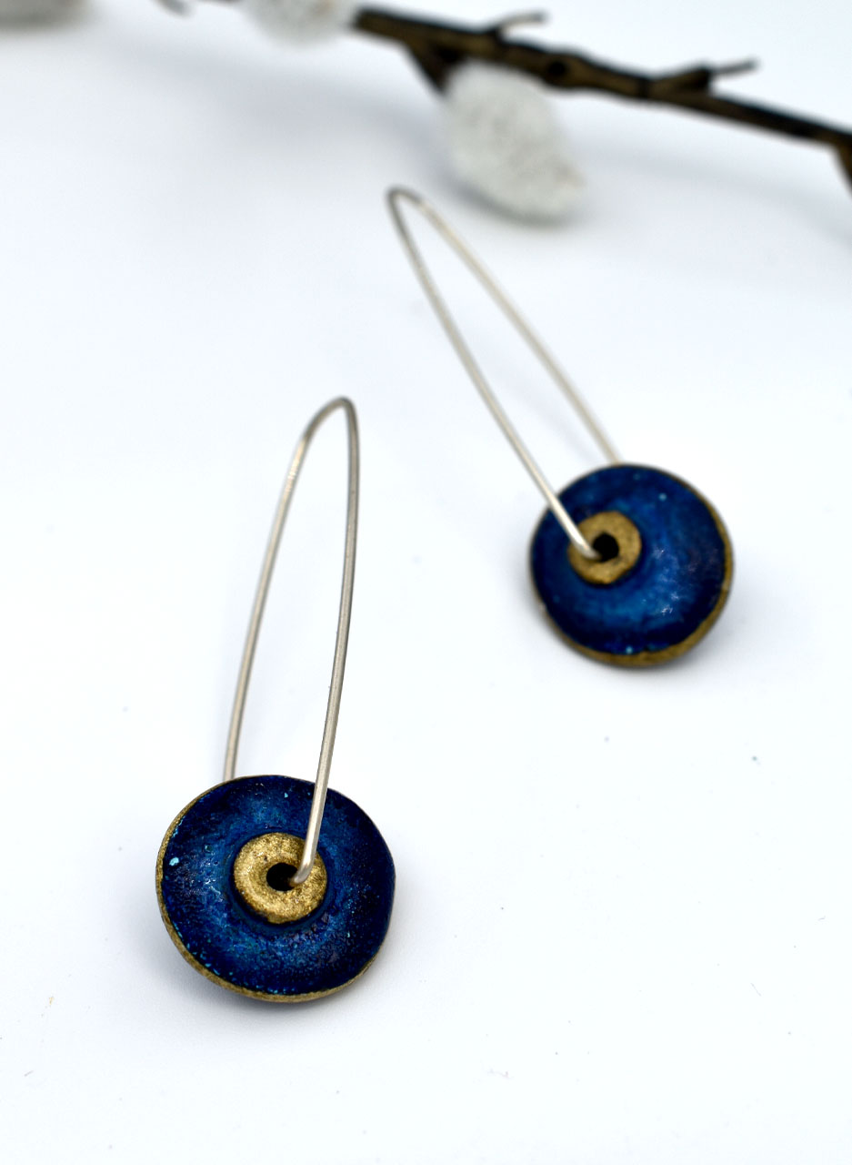 Dark Blue Button - Tanya Bogdanova