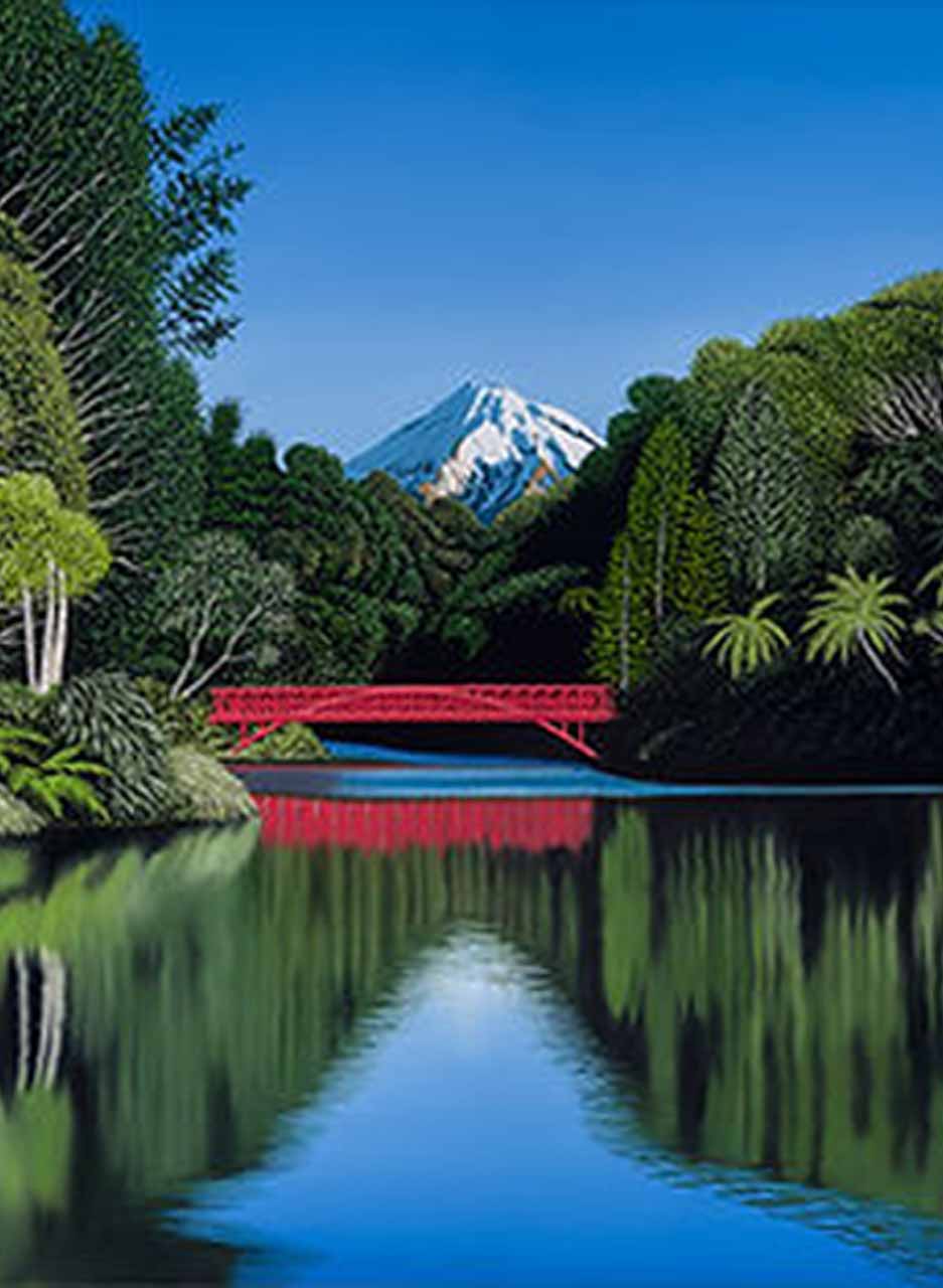 Poet's Bridge, Pukekura Park – Kevin Betteridge - Image 3
