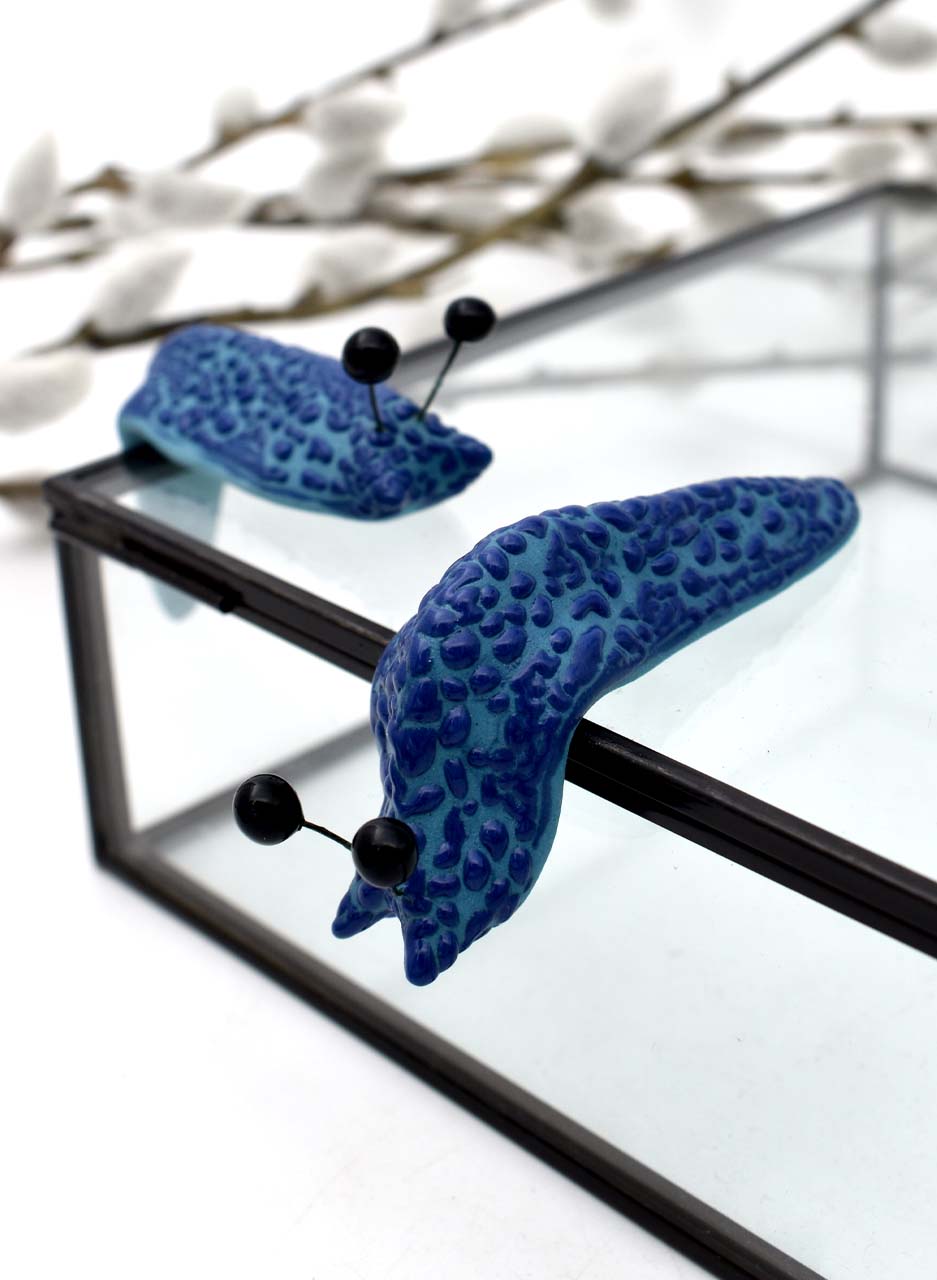 Fruity Shelf Slug (Blue) - Lava Ceramics