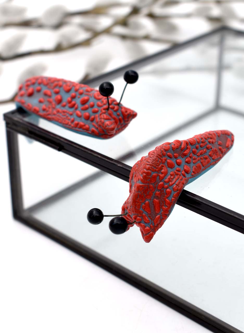 Fruity Shelf Slug (Red) - Lava Ceramics
