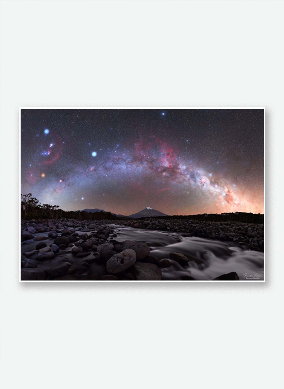 Stony River Summer Milky Way Arch - Brendan Larsen Photography
