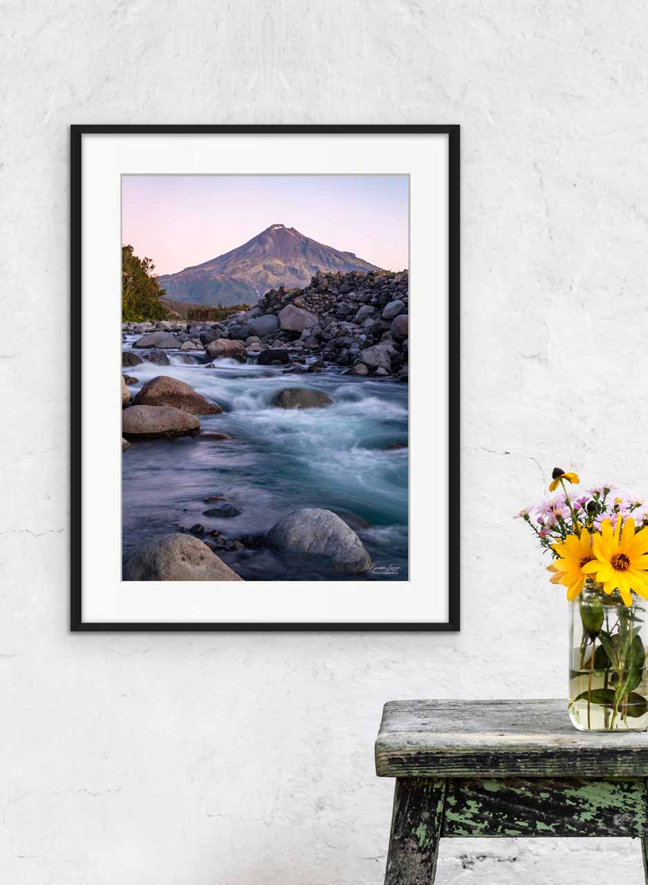 Stony River Sunset Flow - Brendan Larsen Photography