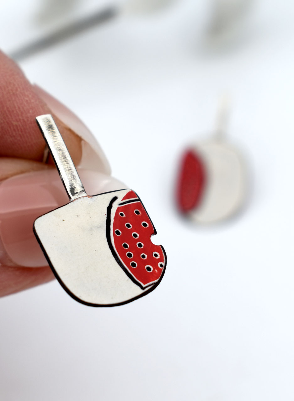 Red and White Odds - Jane Frances Reilly - Image 4