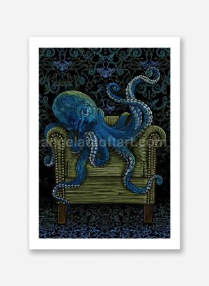 Temporarily Blue (Limited Edition Print) - Angela Croft