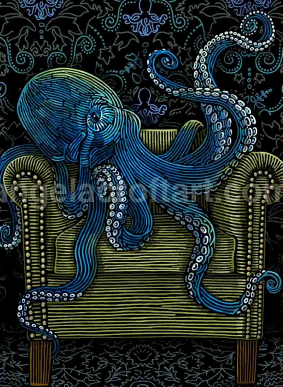 Temporarily Blue (Limited Edition Print) - Angela Croft - Image 3