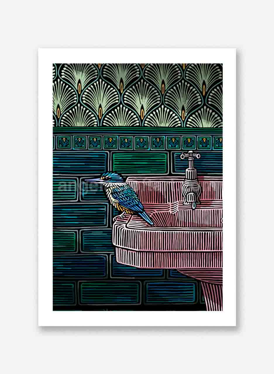 The King (Limited Edition Print) - Angela Croft - Image 2