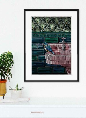 The King (Limited Edition Print) - Angela Croft