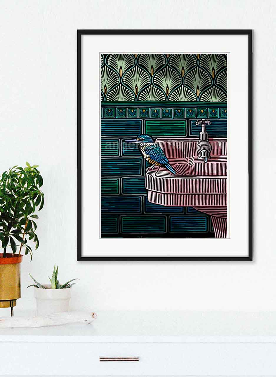 The King (Limited Edition Print) - Angela Croft
