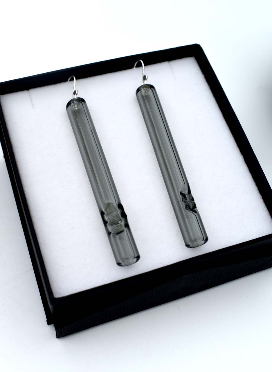 Toru Smoke Earrings - Isla Osborne