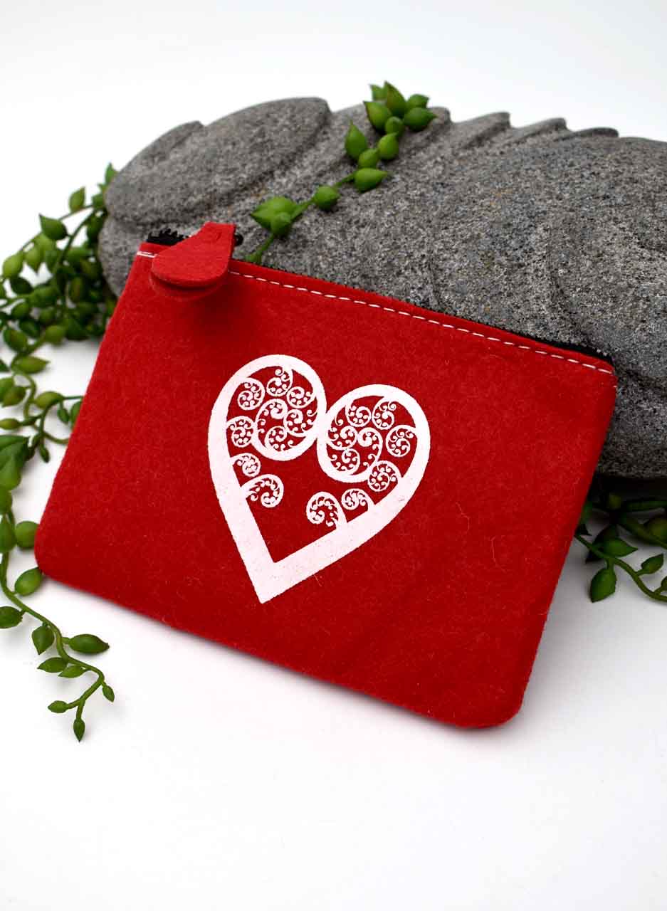 Ecofelt Purse (Aroha) - Jo Luping