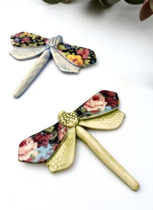 Dragonfly Pink Rose - Kirsty Gardiner