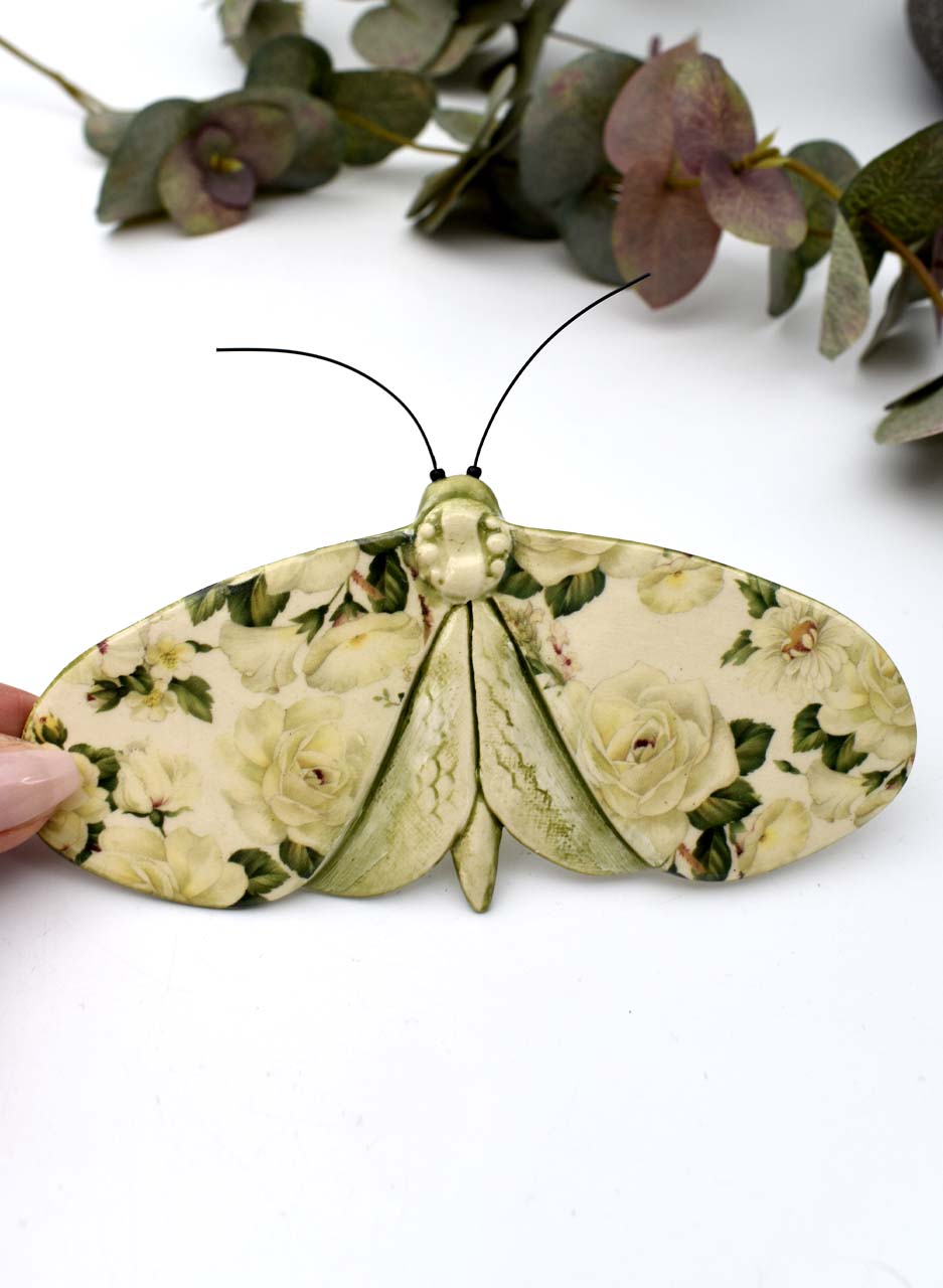 Soft Green Flower Moth - Kirsty Gardiner - Image 2
