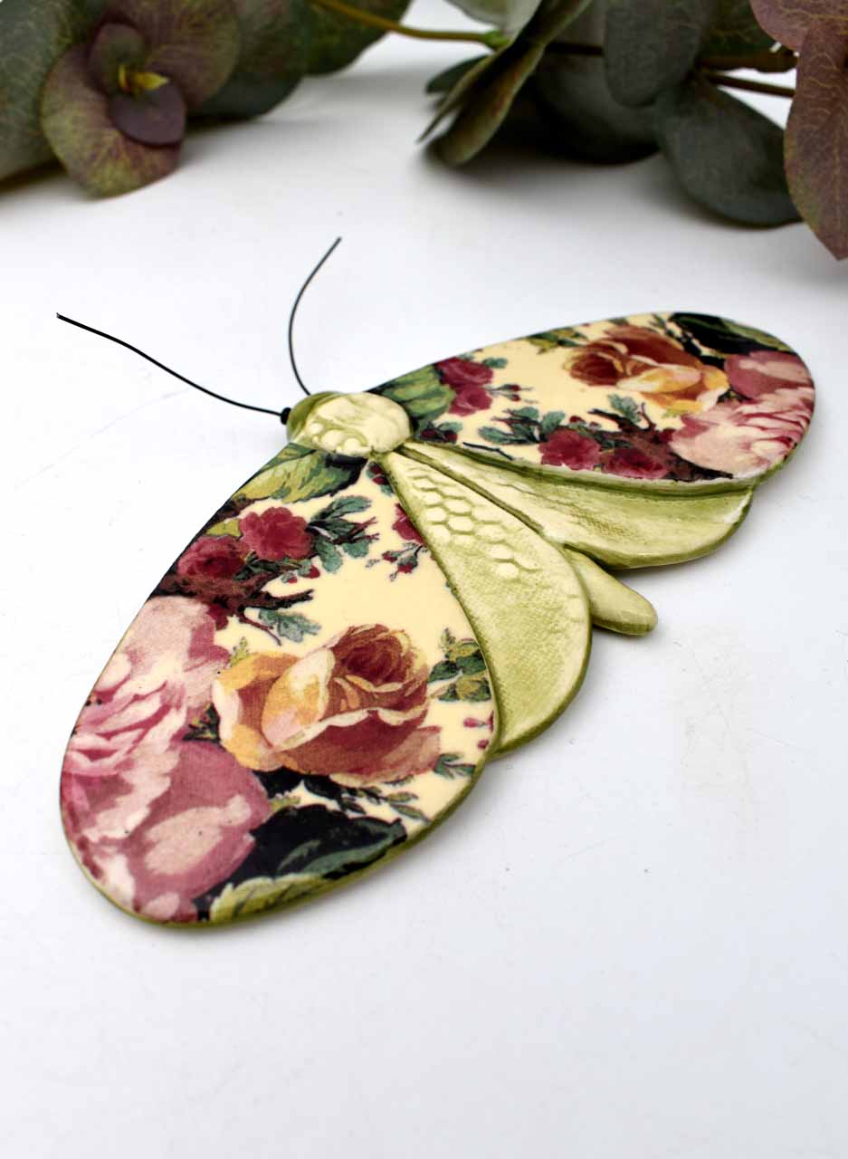 Vintage Roses Moth - Kirsty Gardiner - Image 2