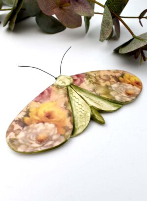 Soft Warm Vintage Moth - Kirsty Gardiner