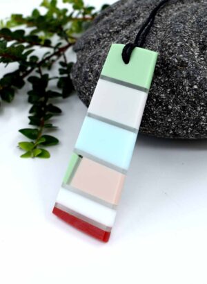 Glass Art Pendant - David Traub