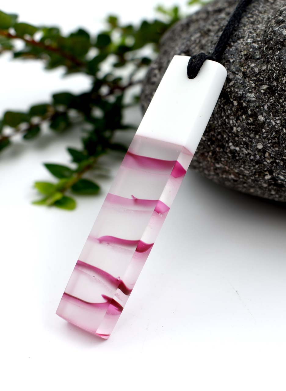 Glass Art Pendant - David Traub