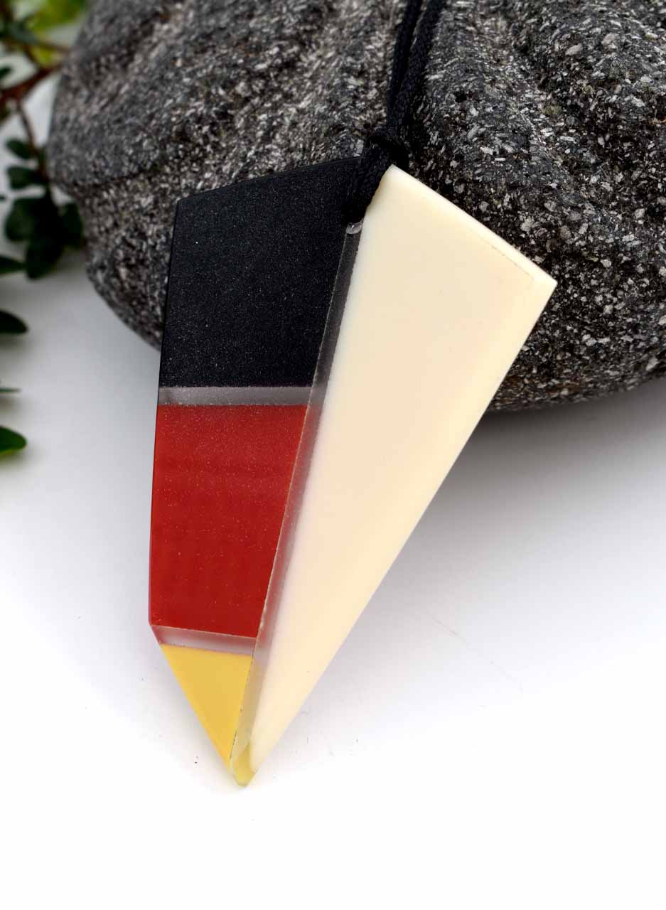 Glass Art Pendant - David Traub - Image 3