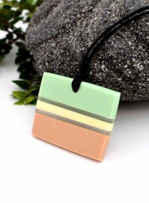 Glass Art Pendant - David Traub