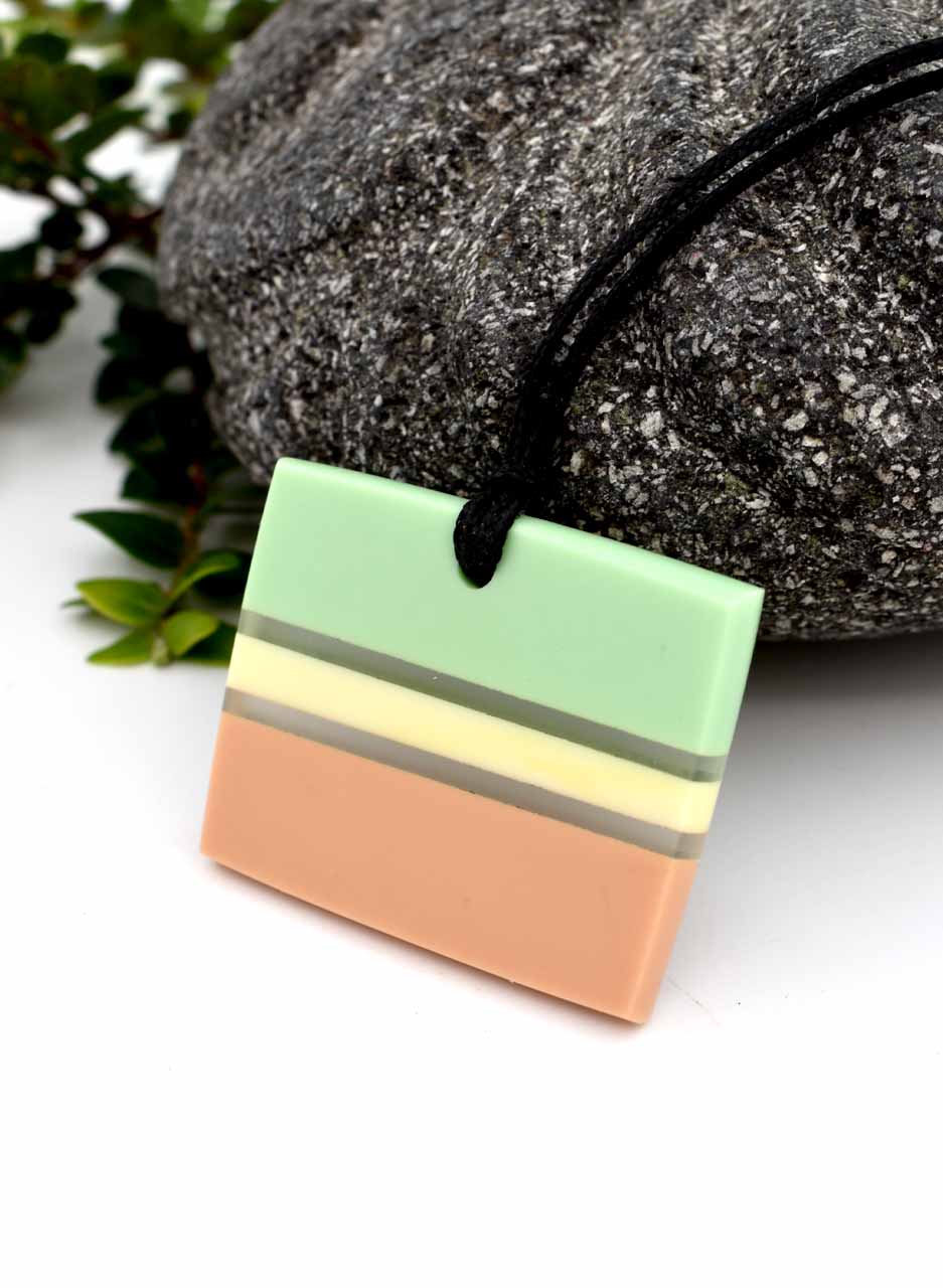 Glass Art Pendant - David Traub