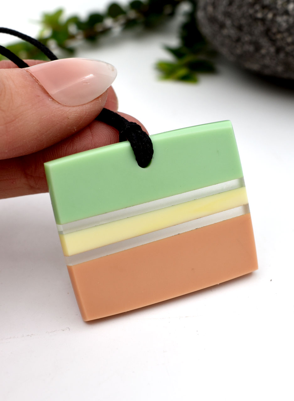 Glass Art Pendant - David Traub - Image 2