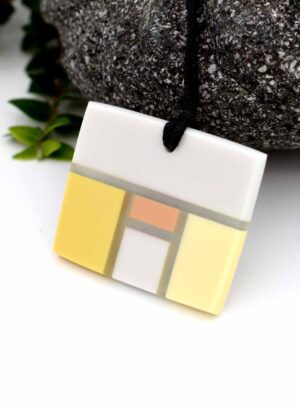 Glass Art Pendant - David Traub