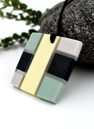 Glass Art Pendant - David Traub