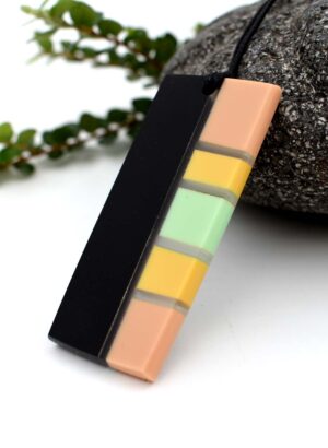 Glass Art Pendant - David Traub