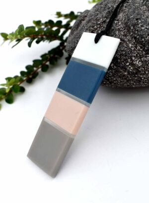 Glass Art Pendant - David Traub