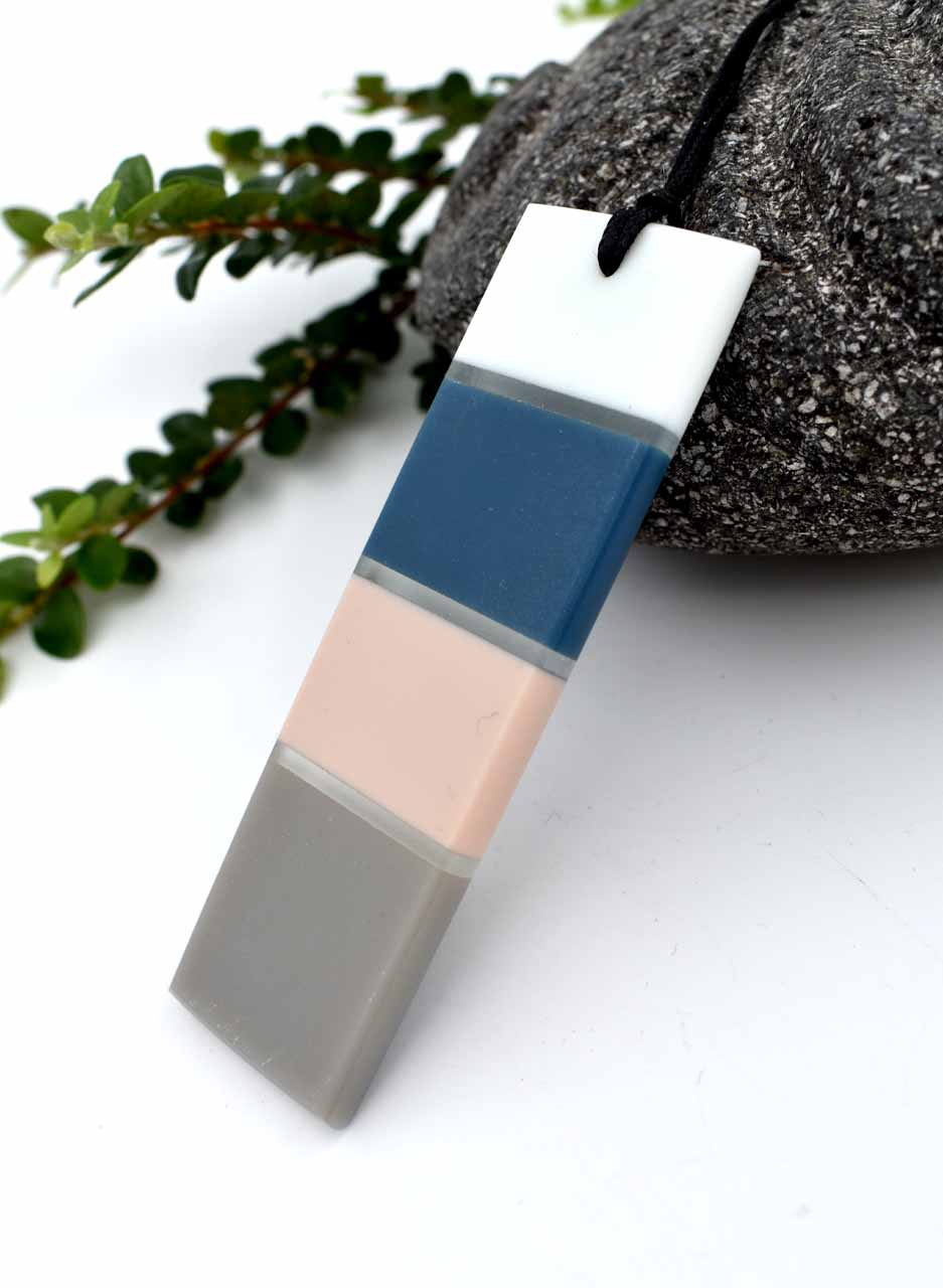 Glass Art Pendant - David Traub