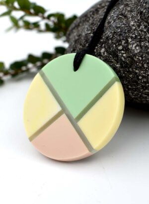 Glass Art Pendant - David Traub