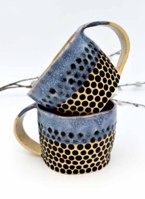 Wisteria Dottie Mug - Mazza Made Ceramics