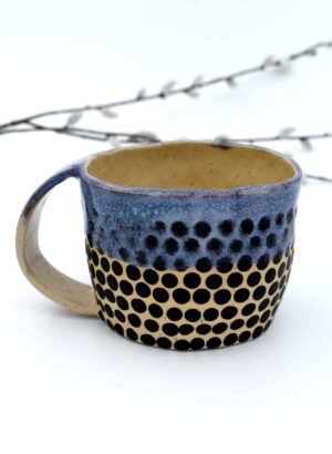 Wisteria Dottie Mug - Mazza Made Ceramics