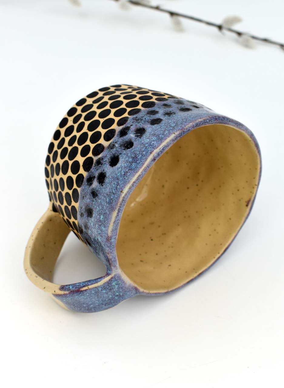 Wisteria Dottie Mug - Mazza Made Ceramics - Image 2
