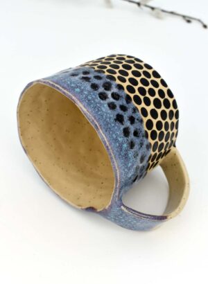 Wisteria Dottie Mug - Mazza Made Ceramics