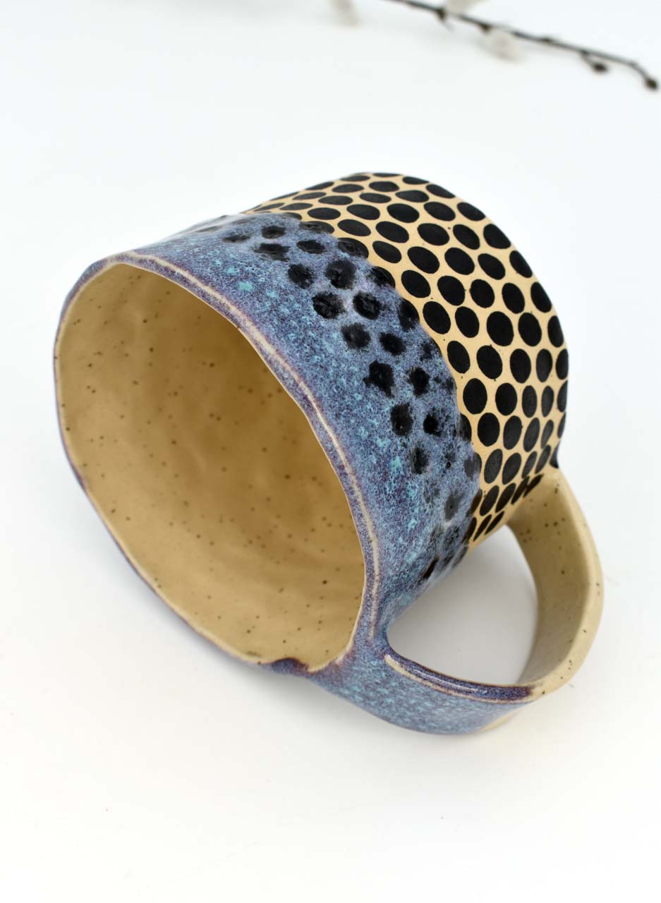 Wisteria Dottie Mug - Mazza Made Ceramics