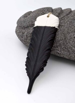 Huia Feather (Small) - Michelle Bow